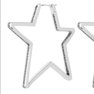 ISO Henri Bendel Pave Star Hoops… lost one, very special from bestie (F Cancer)